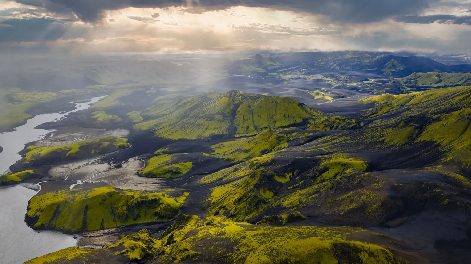 Aerial photograph — Iceland — Earthly
