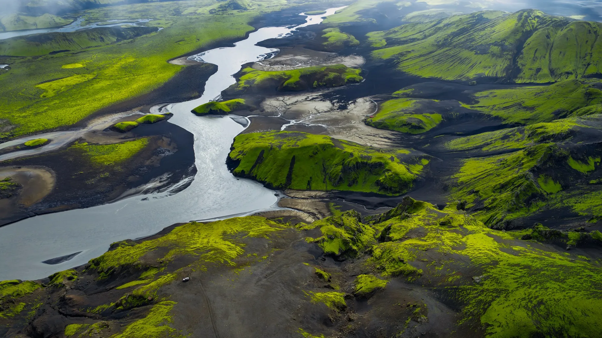 Aerial photograph — Iceland — Earthly