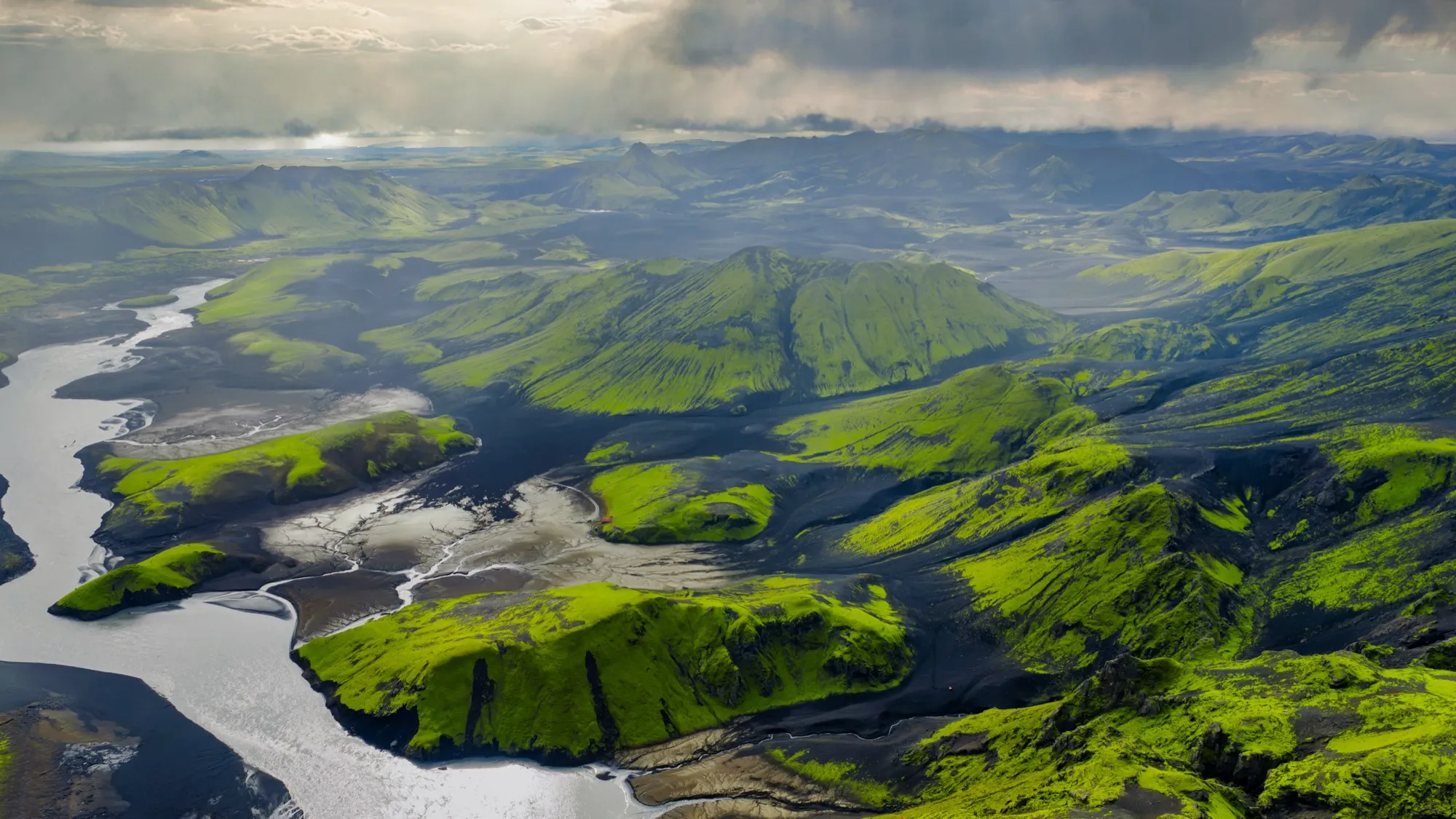 Aerial photograph — Iceland — Earthly