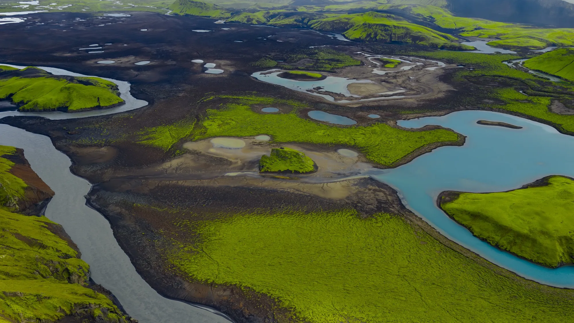Aerial photograph — Iceland — Earthly