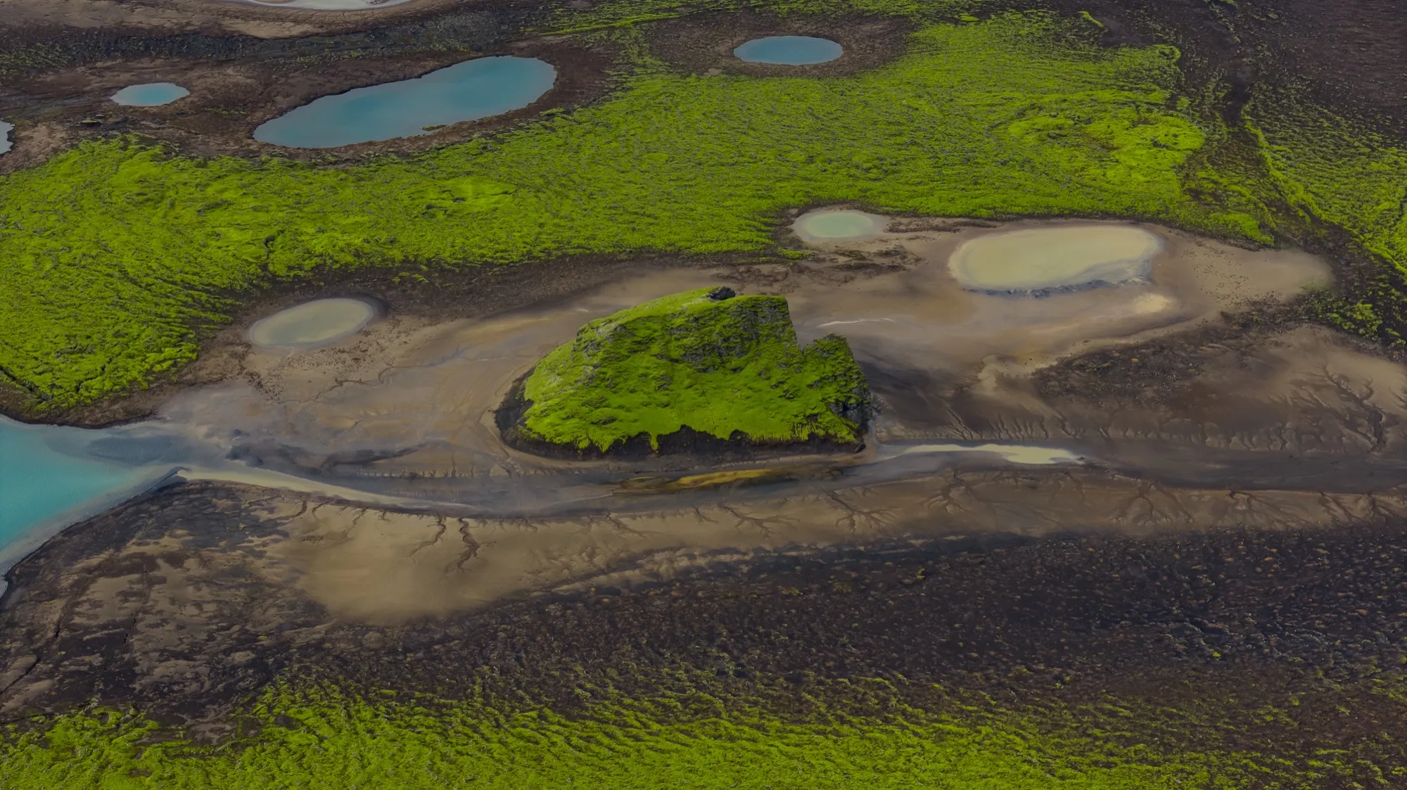 Aerial photograph — Iceland — Earthly