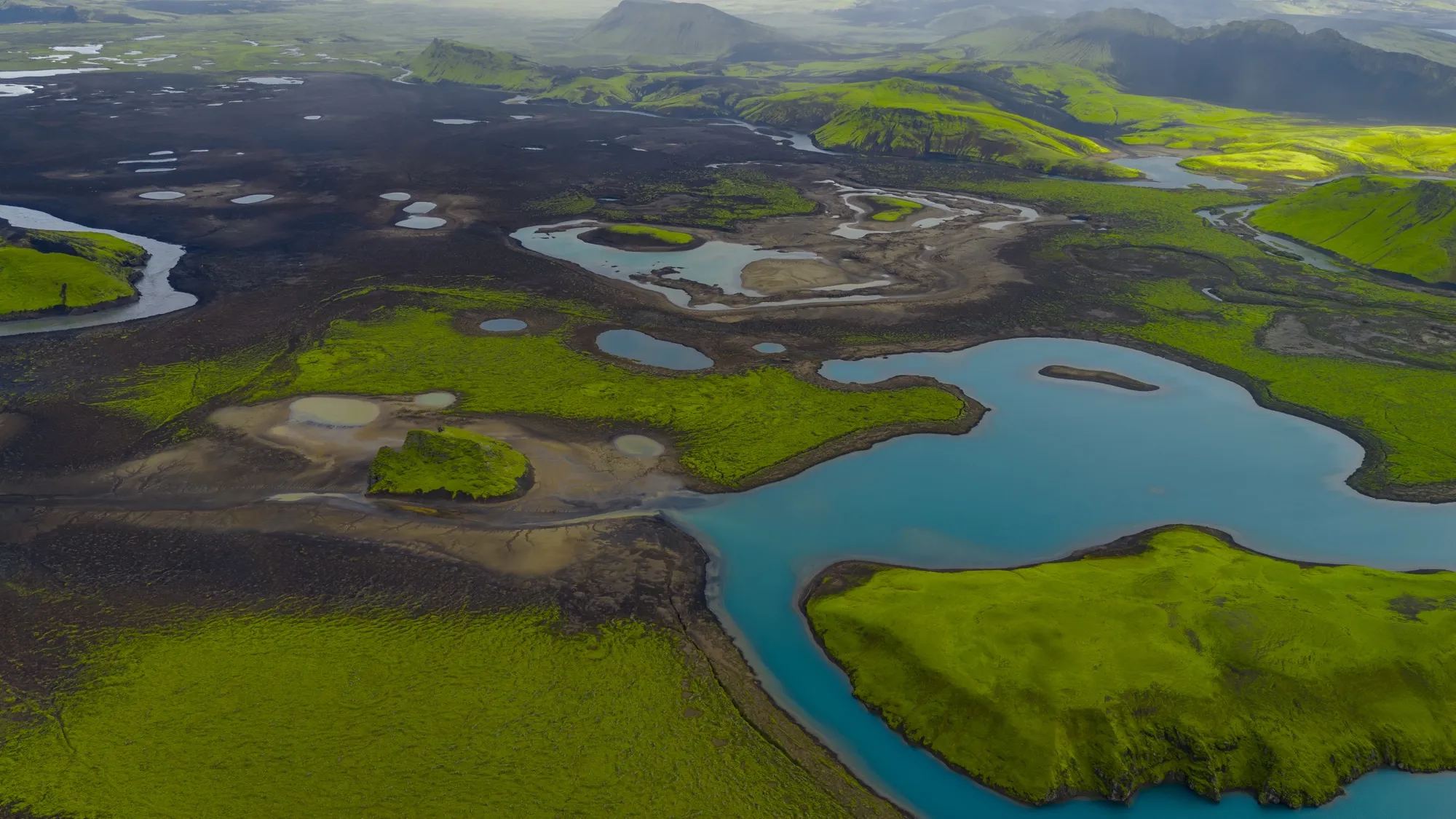 Aerial photograph — Iceland — Earthly