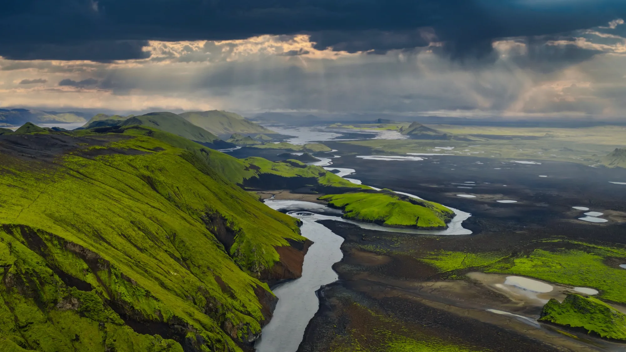 Aerial photograph — Iceland — Earthly