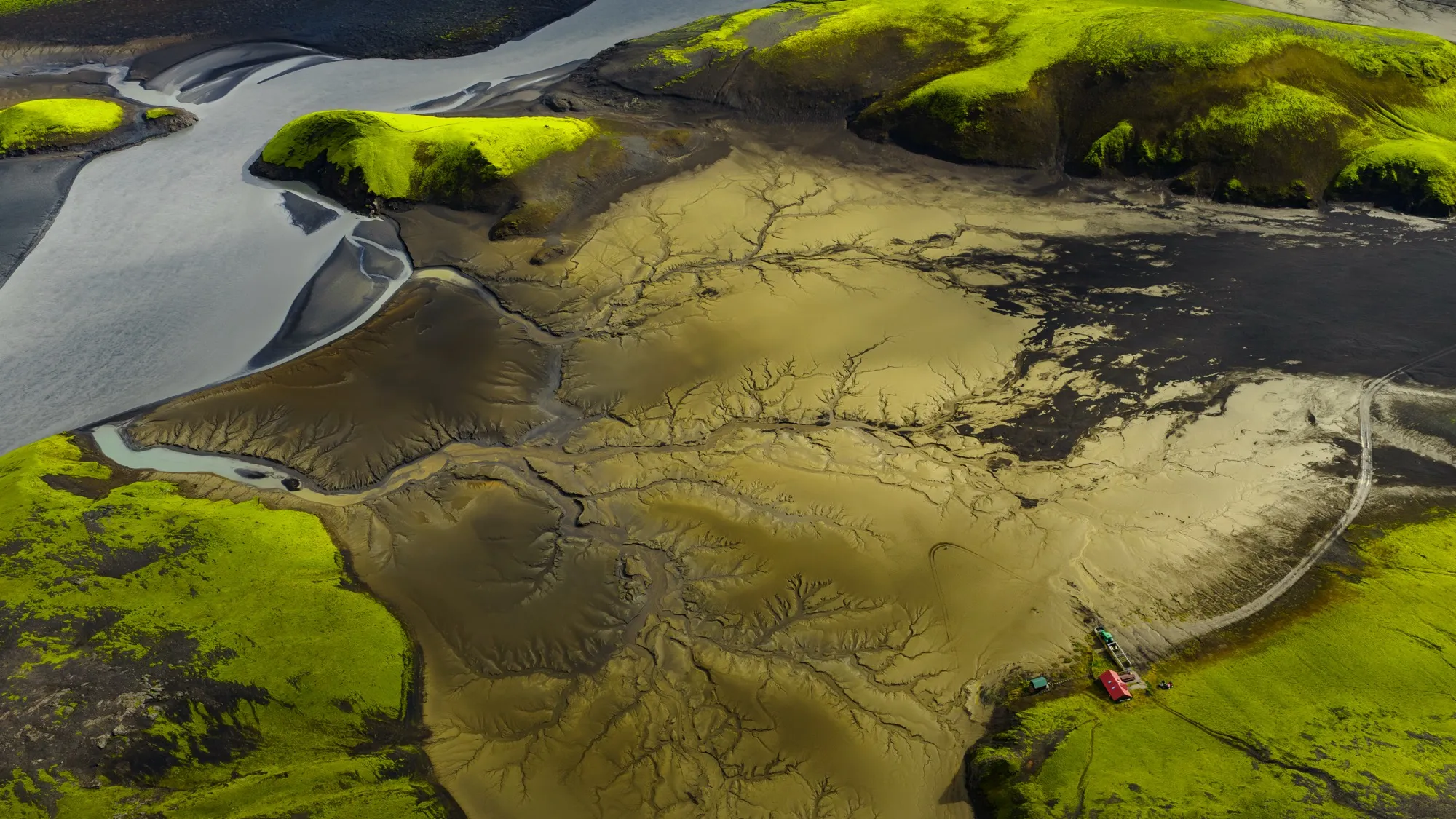 Aerial photograph — Iceland — Earthly