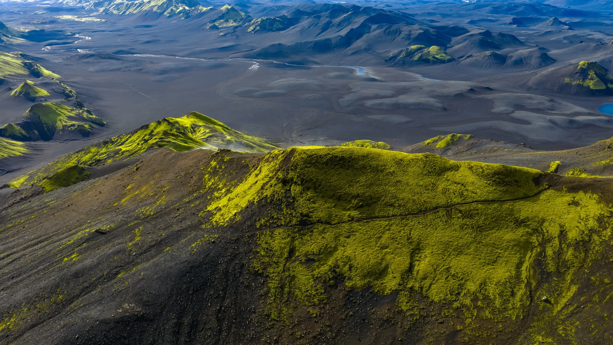 Aerial photograph — Iceland — Earthly