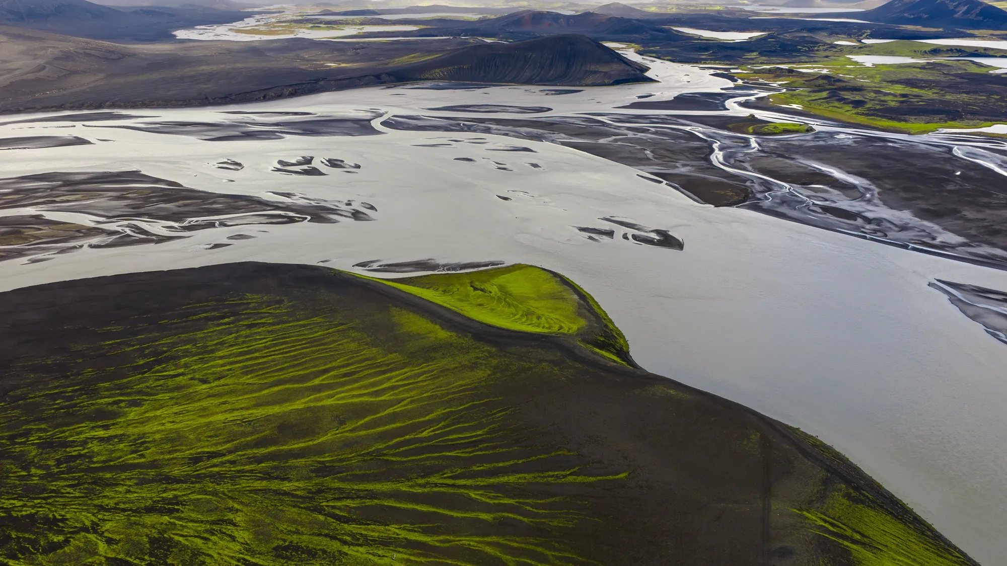 Aerial photograph — Iceland — Earthly