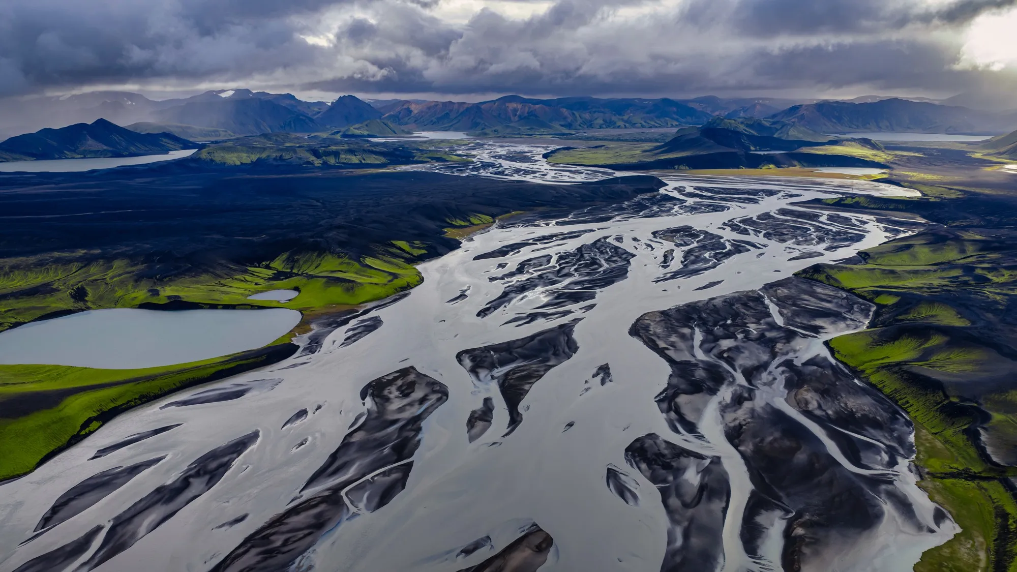 Aerial photograph — Iceland — Earthly