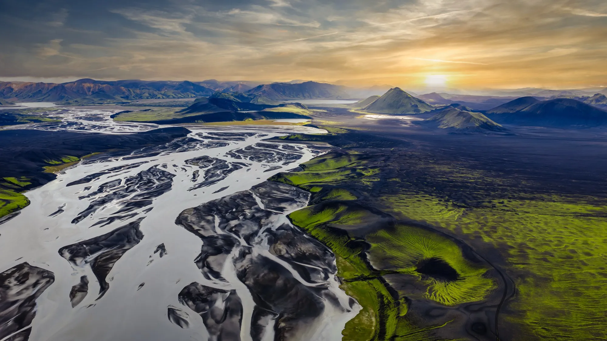 Aerial photograph — Iceland — Earthly
