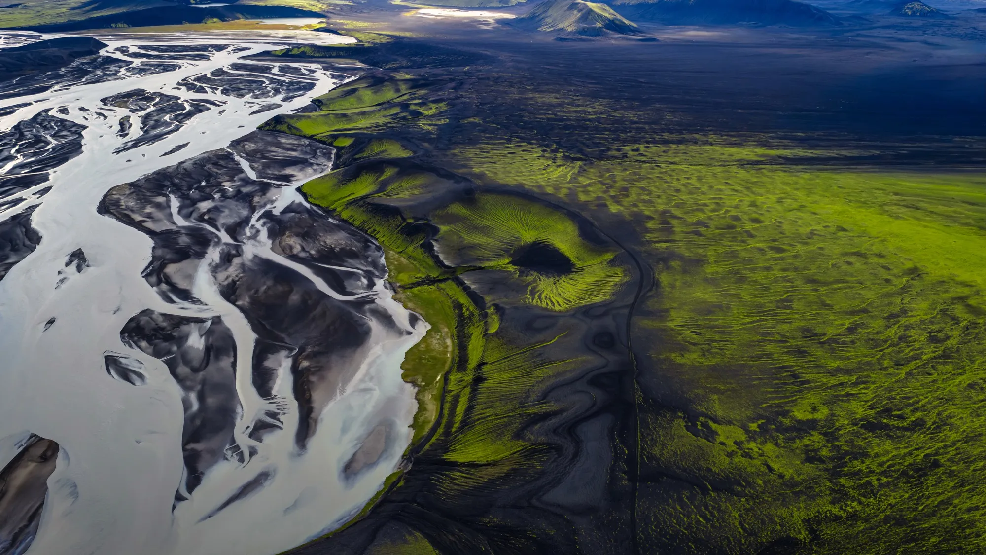 Aerial photograph — Iceland — Earthly