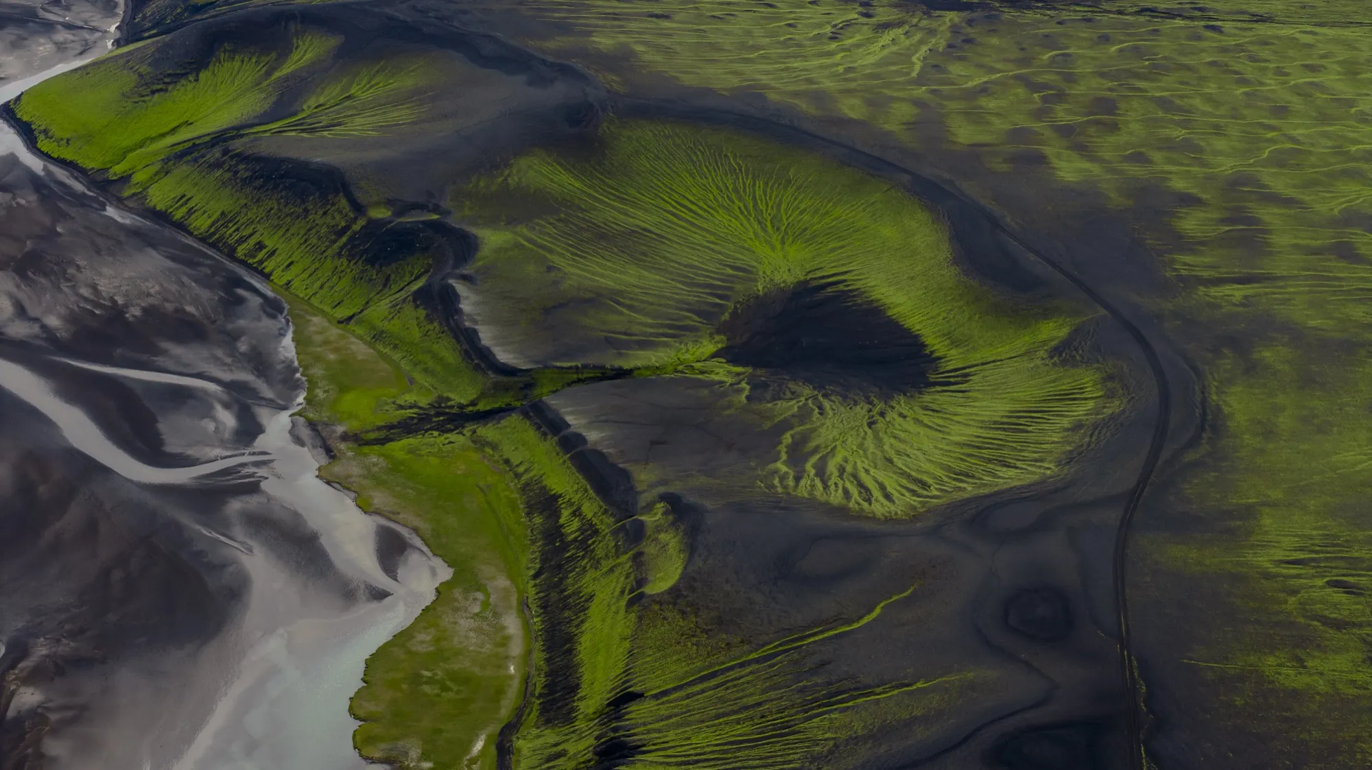 Aerial photograph — Iceland — Earthly