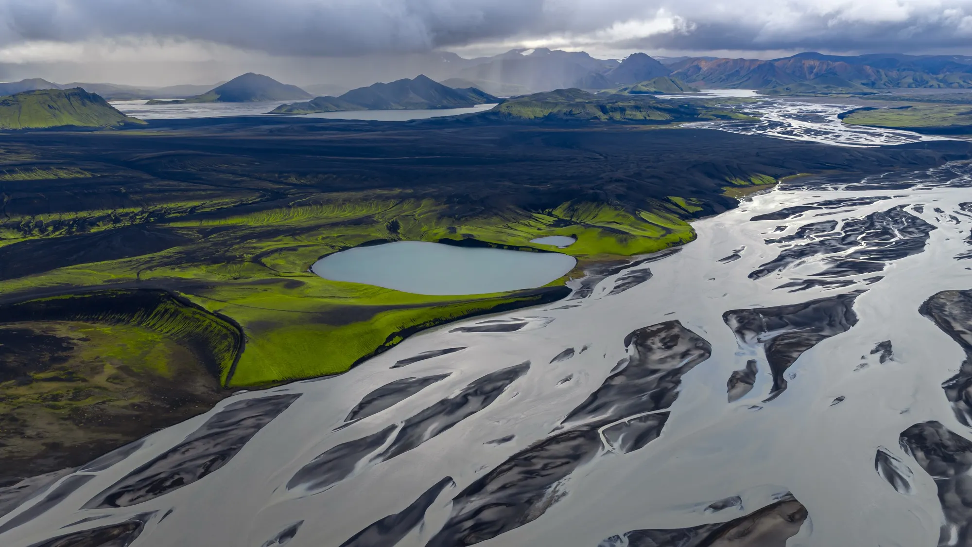 Aerial photograph — Iceland — Earthly