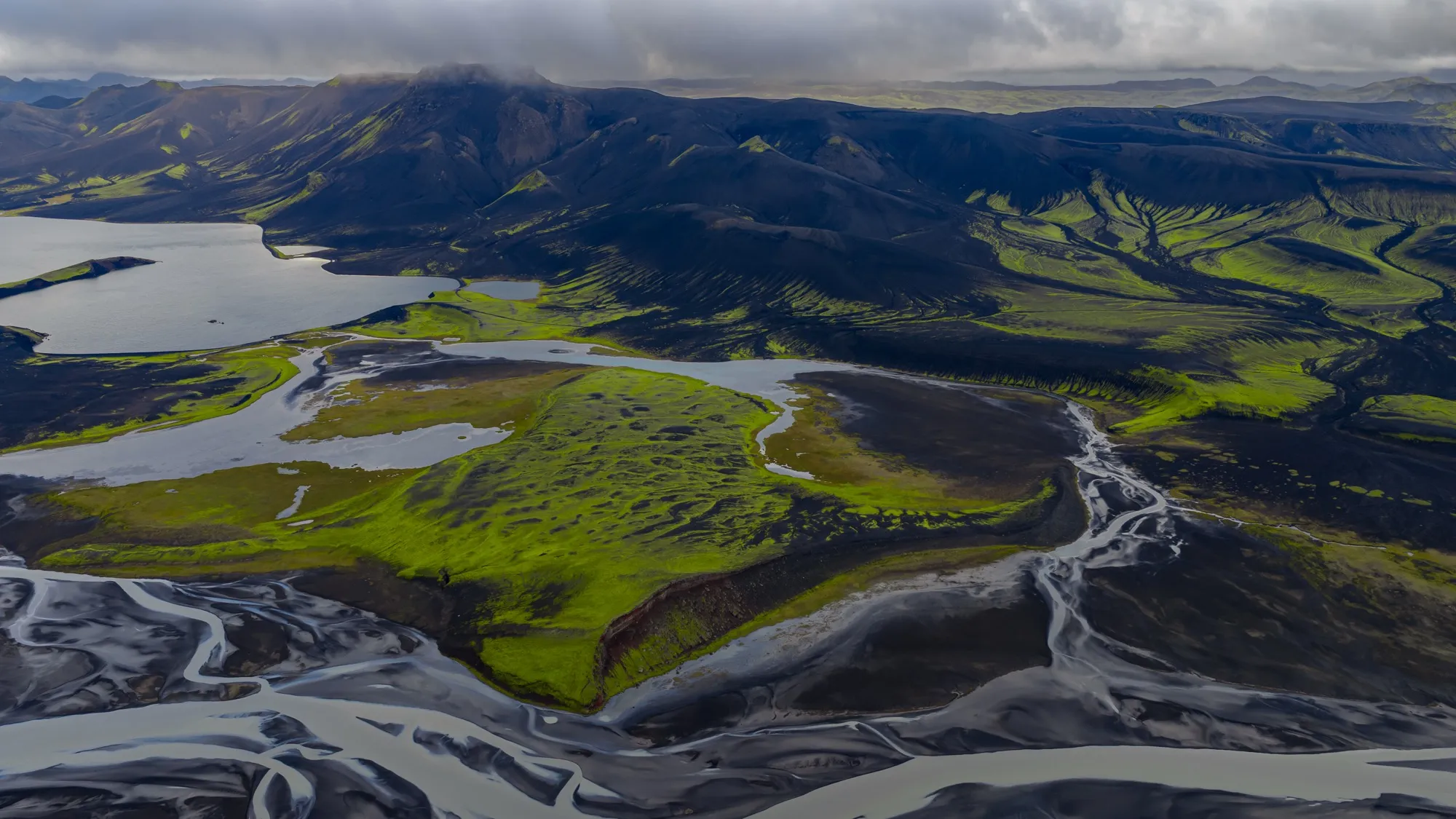 Aerial photograph — Iceland — Earthly