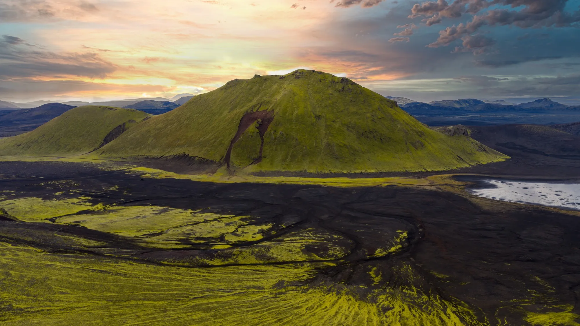 Aerial photograph — Iceland — Earthly