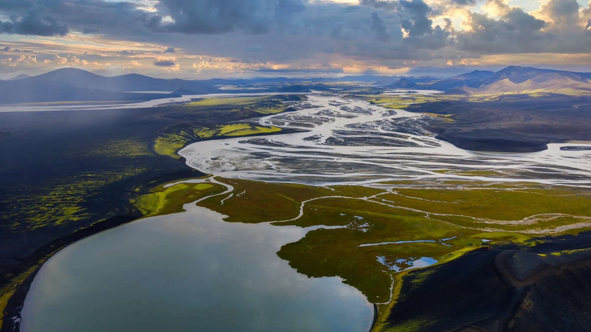 Aerial photograph — Iceland — Earthly
