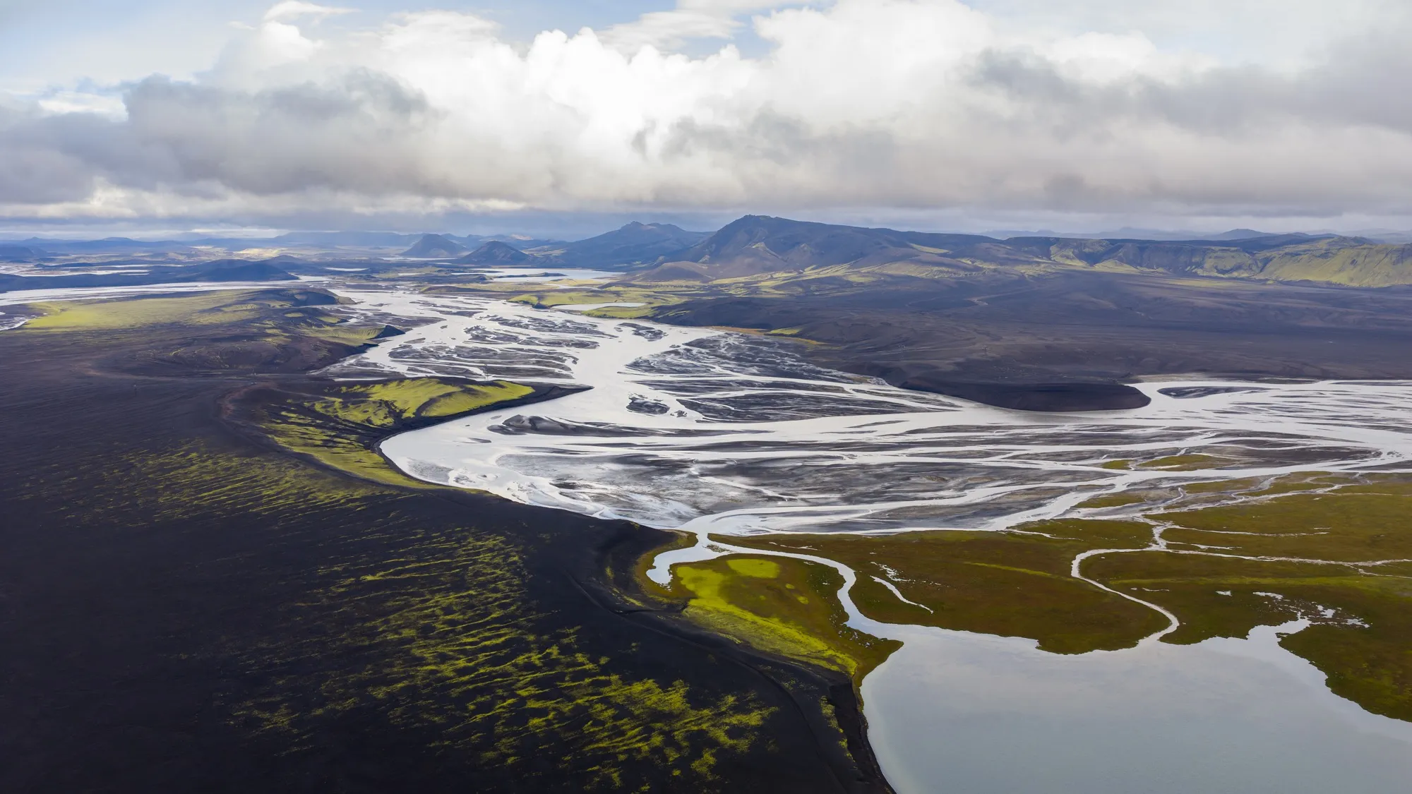 Aerial photograph — Iceland — Earthly