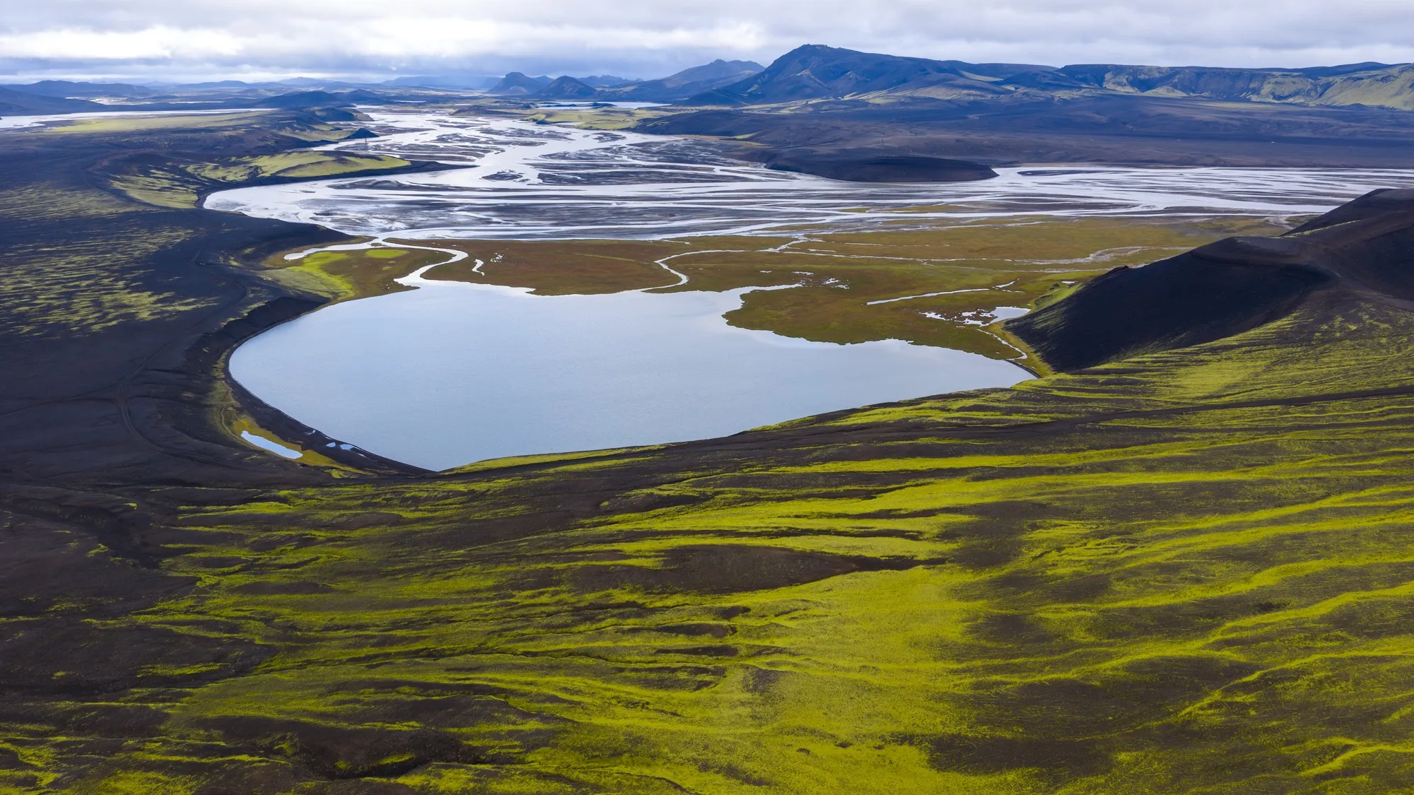 Aerial photograph — Iceland — Earthly