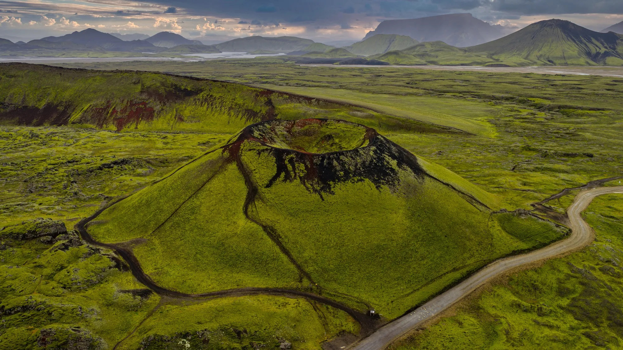 Aerial photograph — Iceland — Earthly