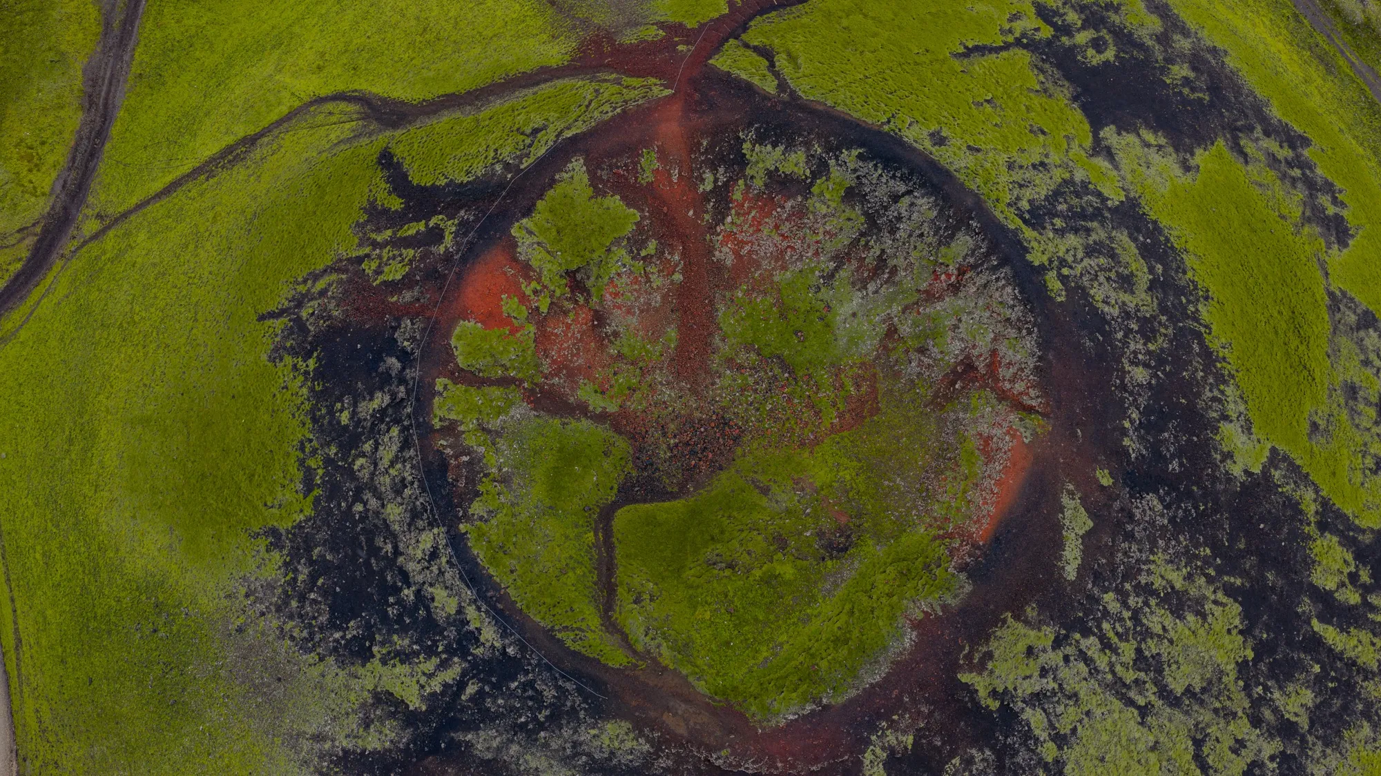 Aerial photograph — Iceland — Earthly