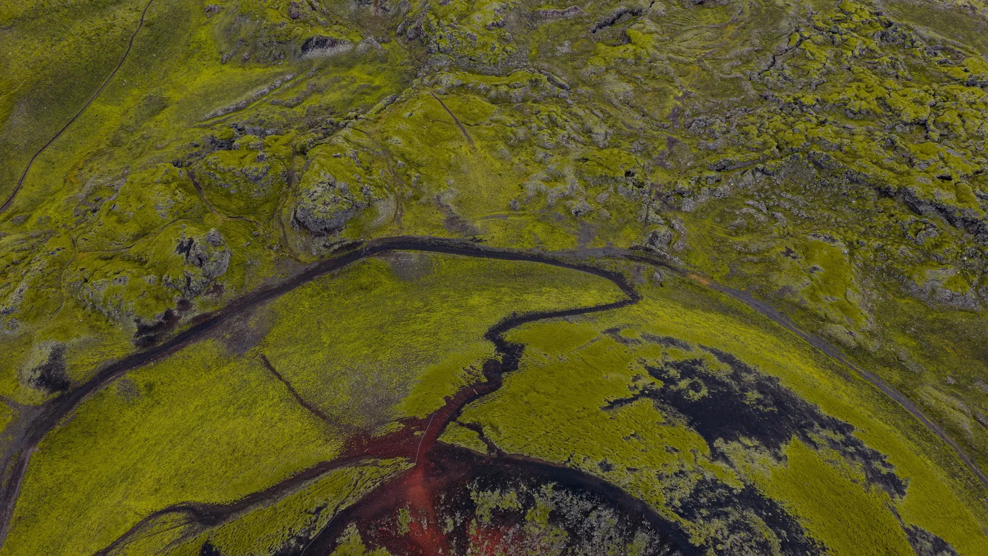 Aerial photograph — Iceland — Earthly