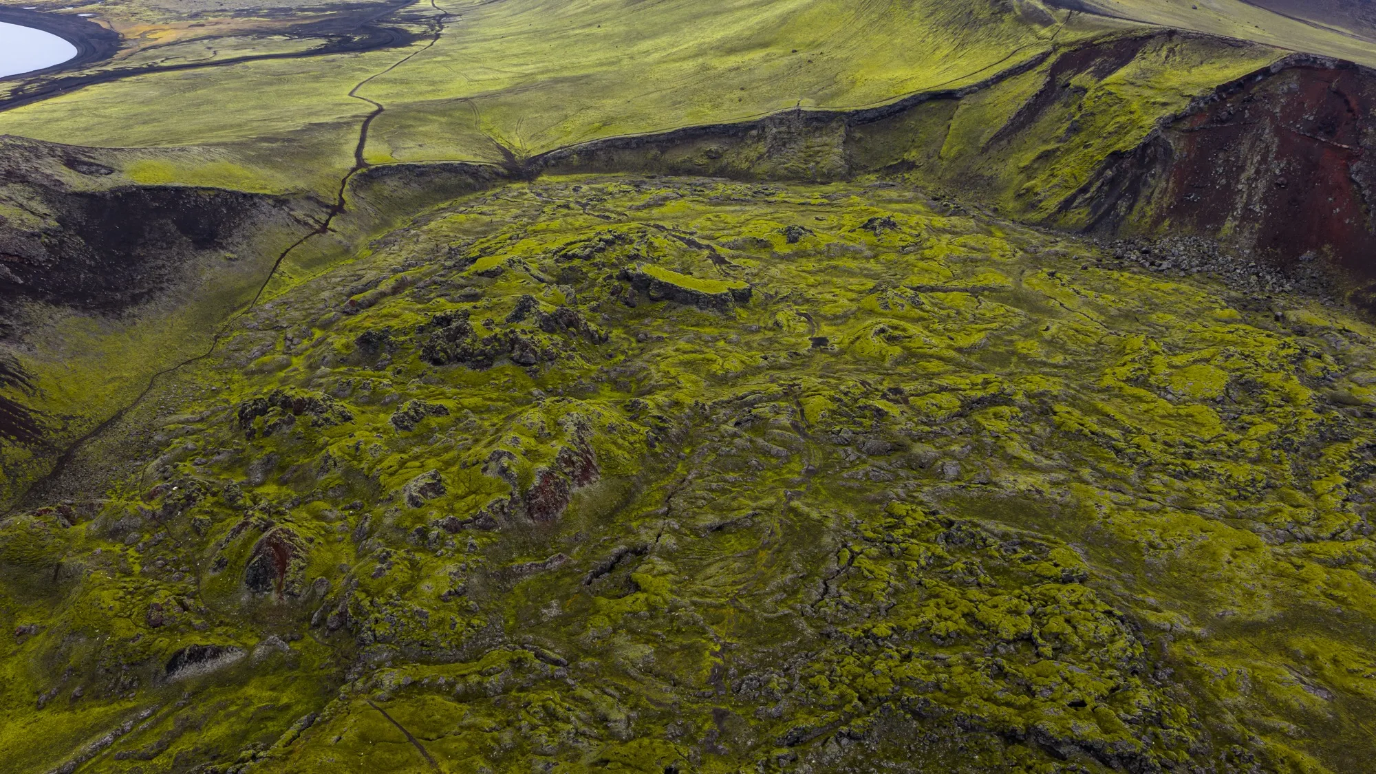 Aerial photograph — Iceland — Earthly