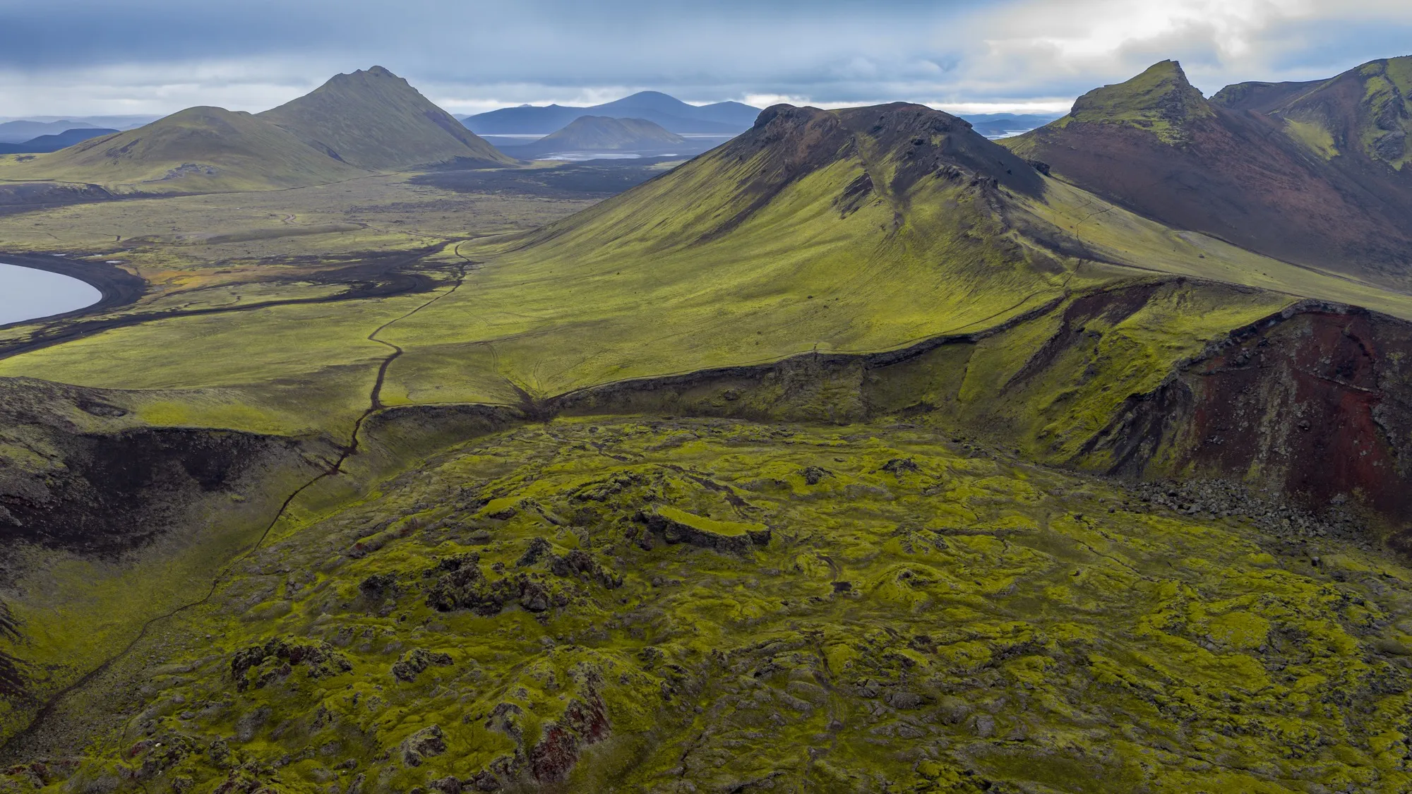 Aerial photograph — Iceland — Earthly