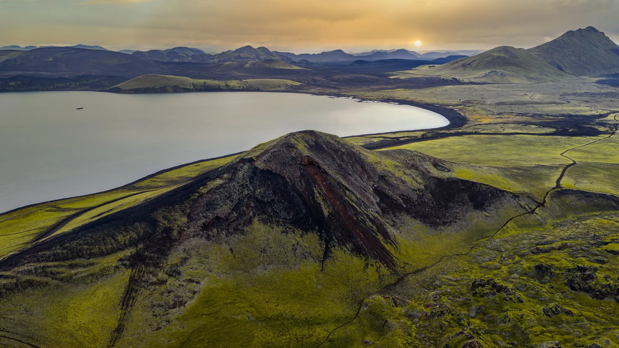 Aerial photograph — Iceland — Earthly