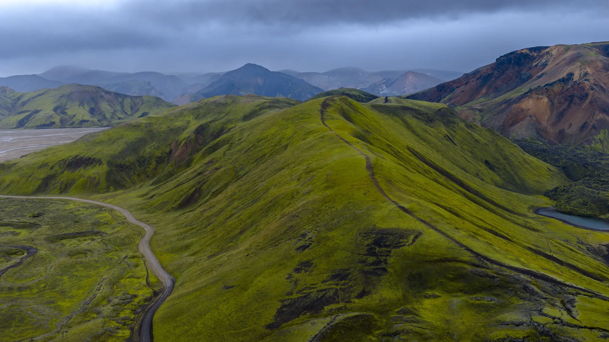 Aerial photograph — Iceland — Earthly