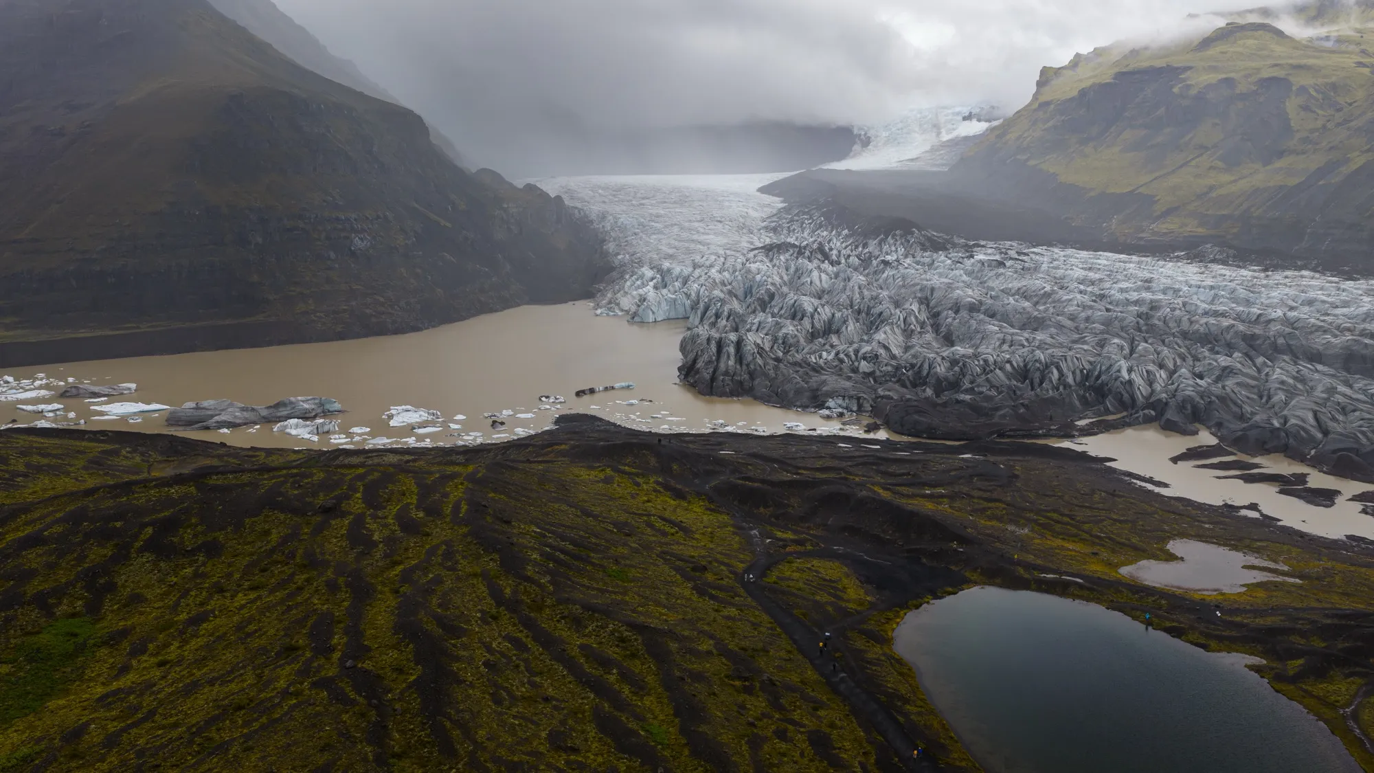Aerial photograph — Iceland — Earthly