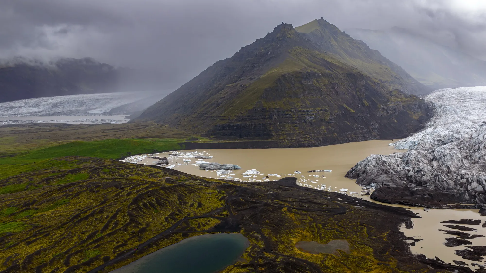 Aerial photograph — Iceland — Earthly