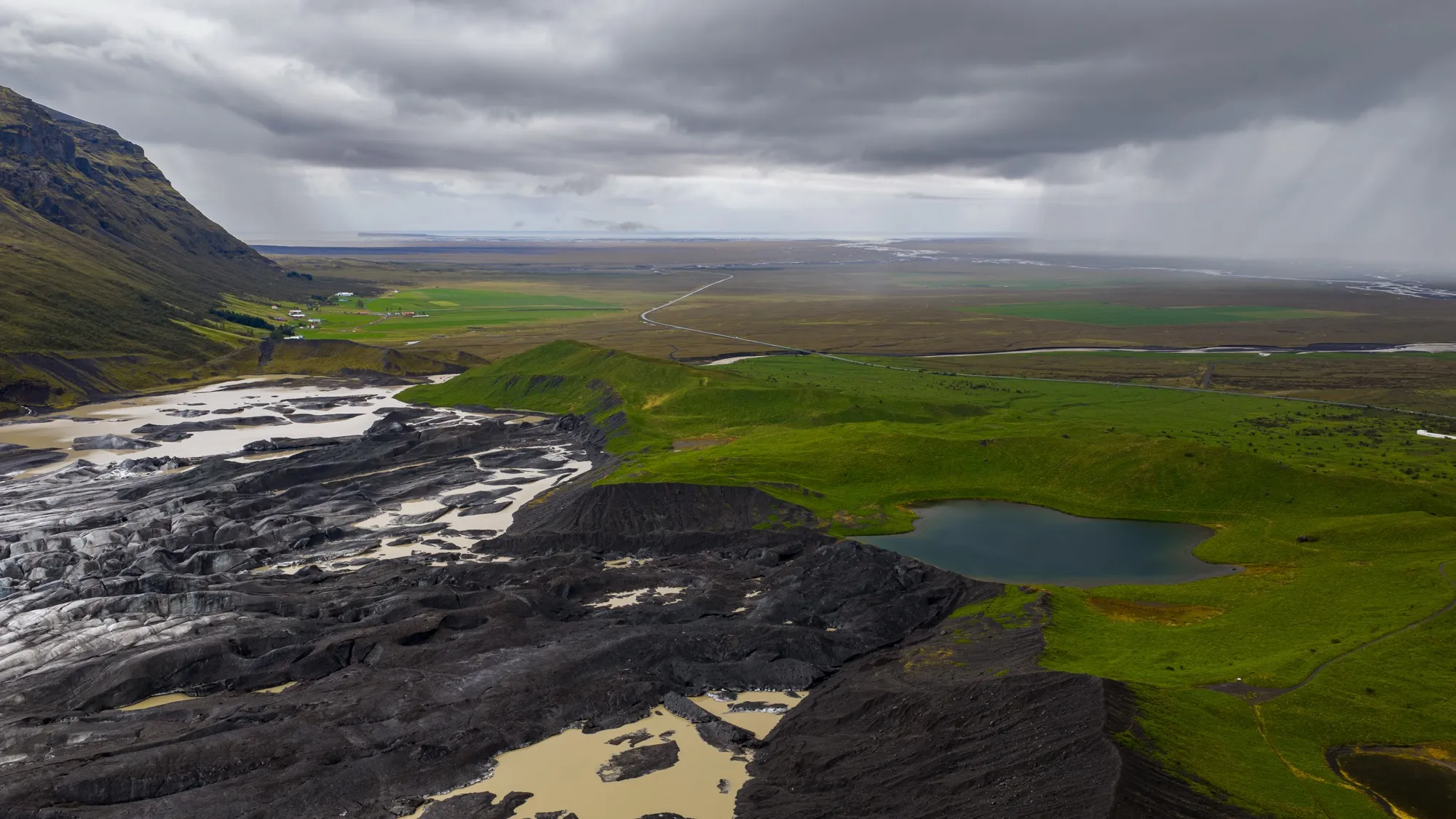 Aerial photograph — Iceland — Earthly