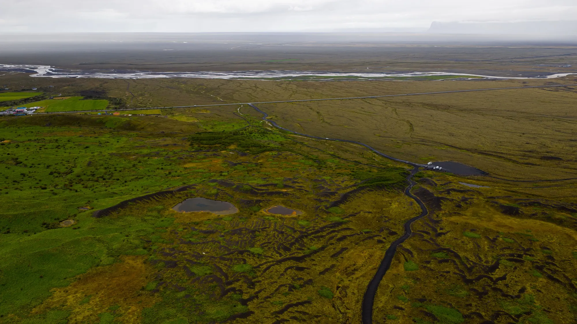 Aerial photograph — Iceland — Earthly