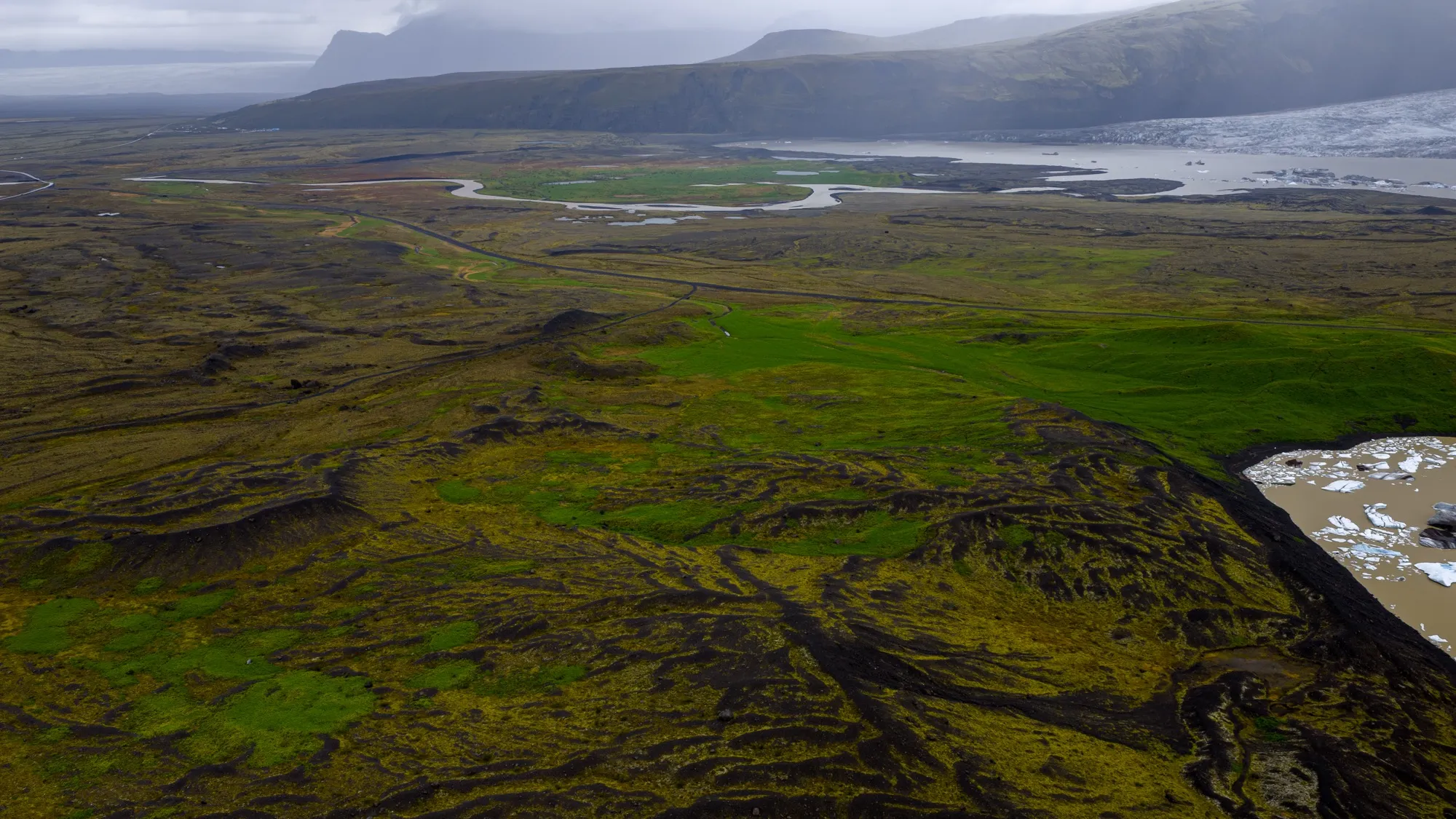 Aerial photograph — Iceland — Earthly