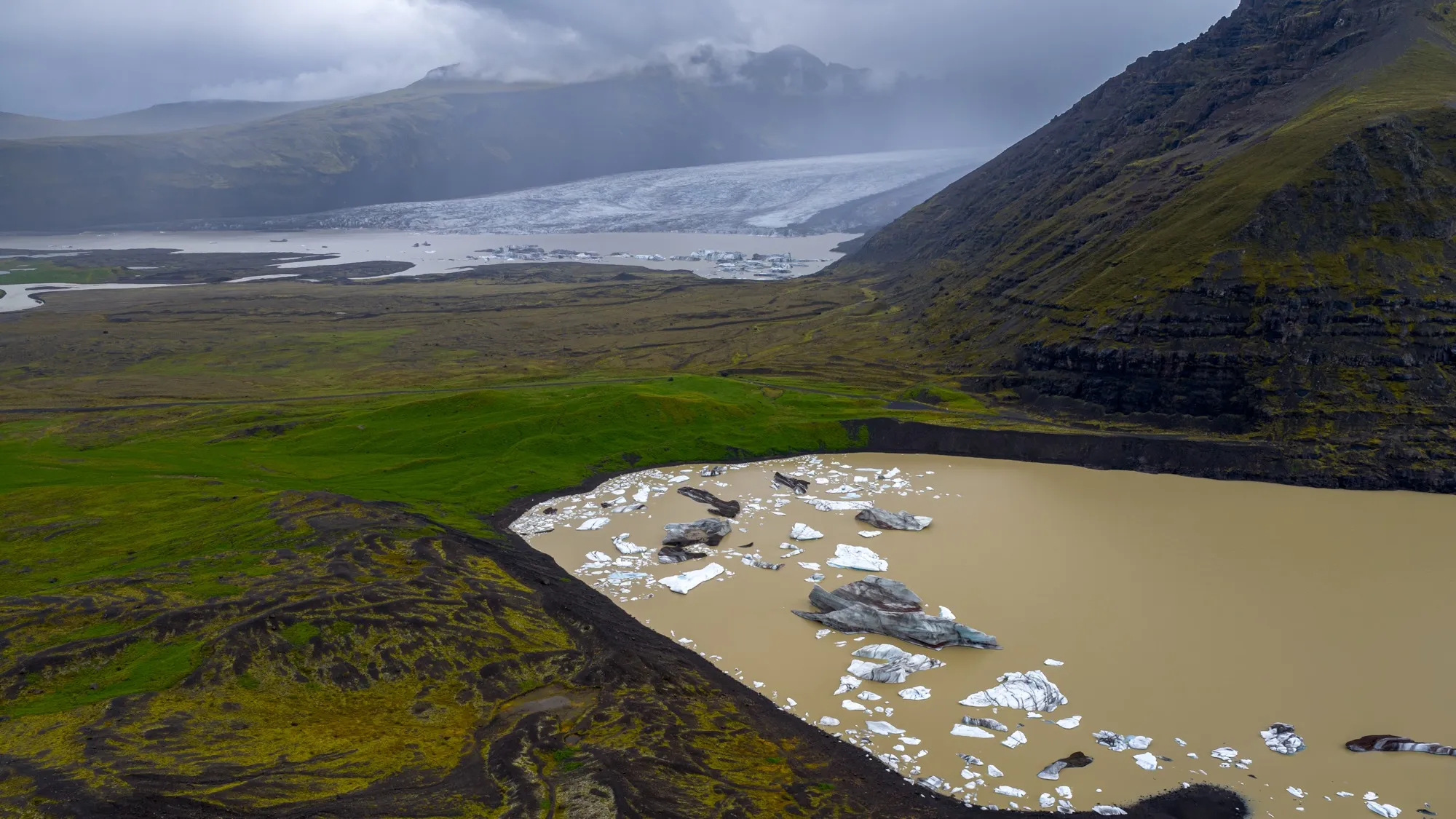 Aerial photograph — Iceland — Earthly