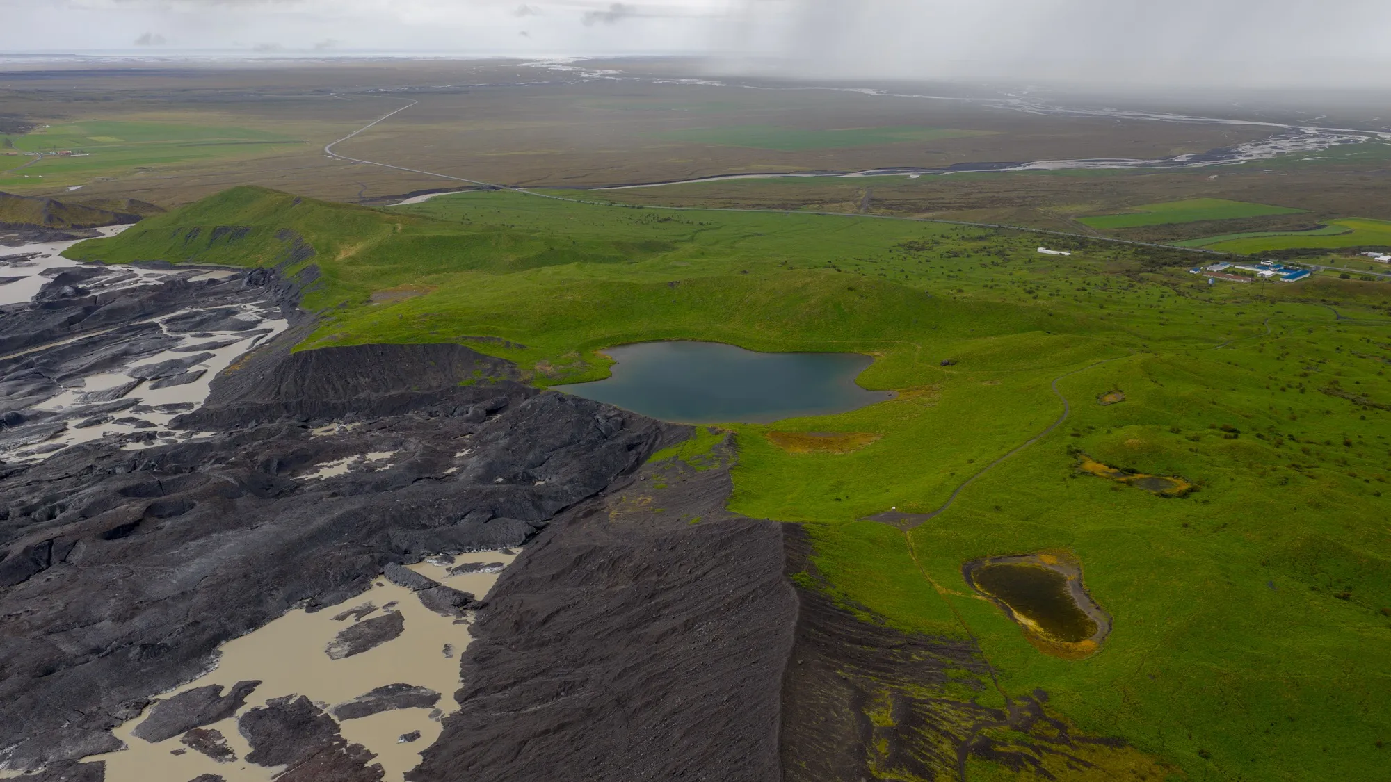Aerial photograph — Iceland — Earthly