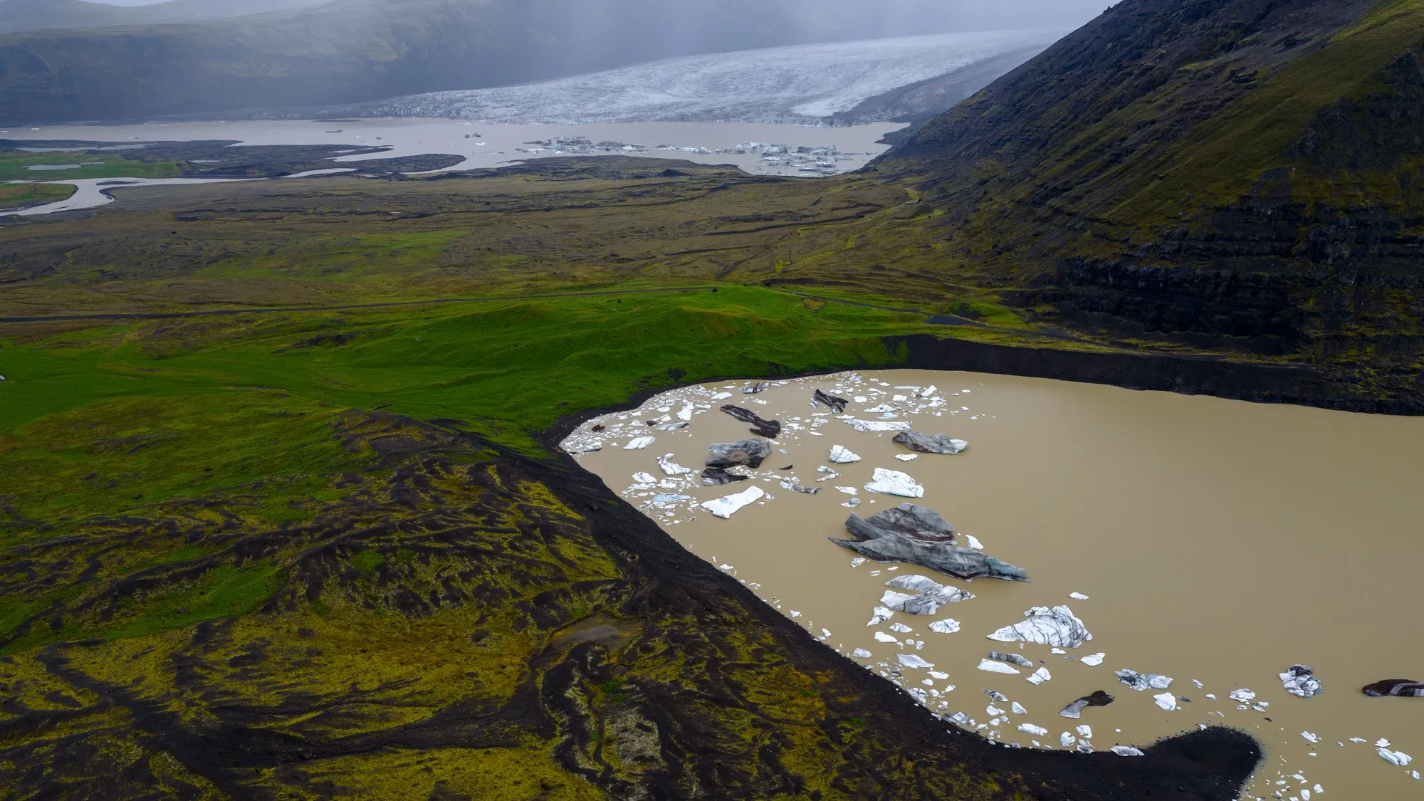 Aerial photograph — Iceland — Earthly