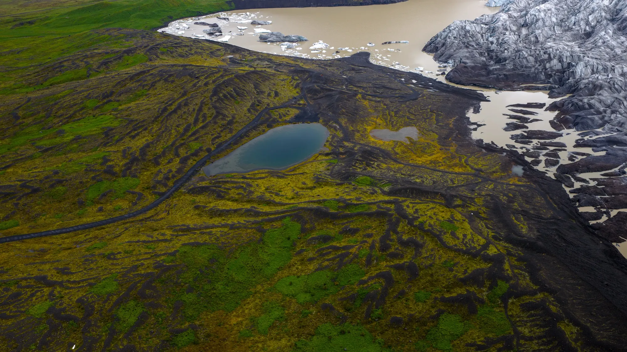 Aerial photograph — Iceland — Earthly