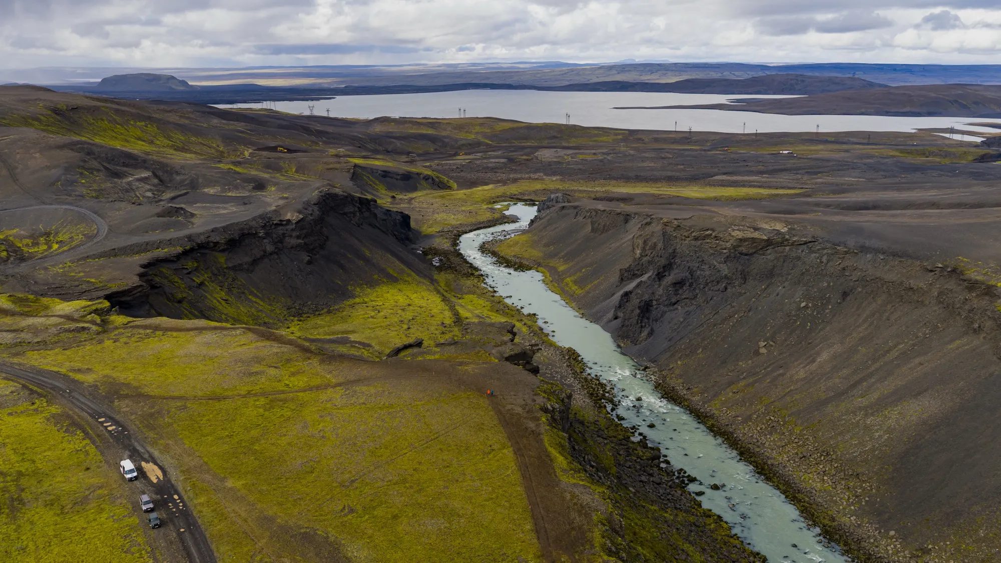 Aerial photograph — Iceland — Earthly