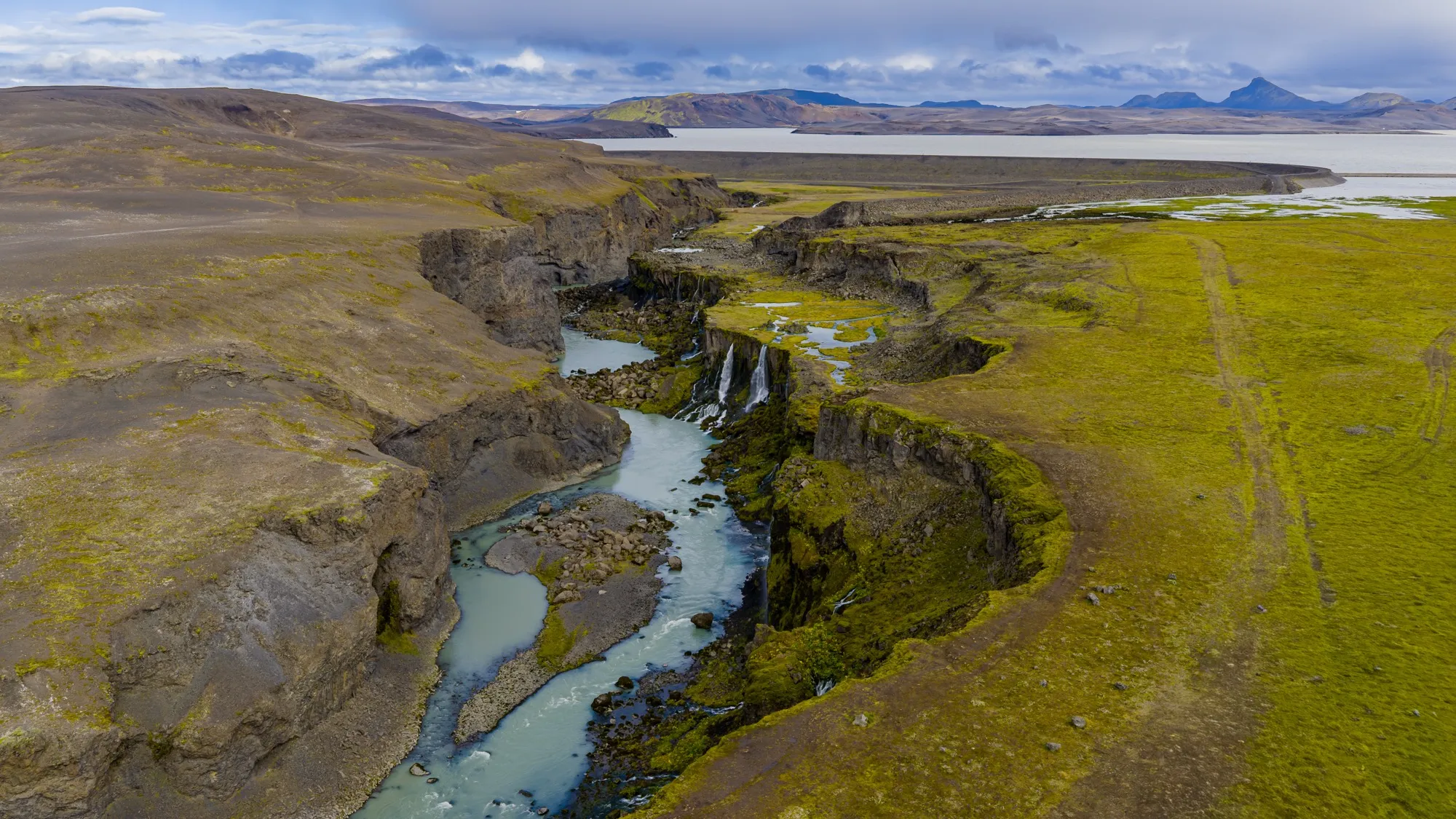 Aerial photograph — Iceland — Earthly