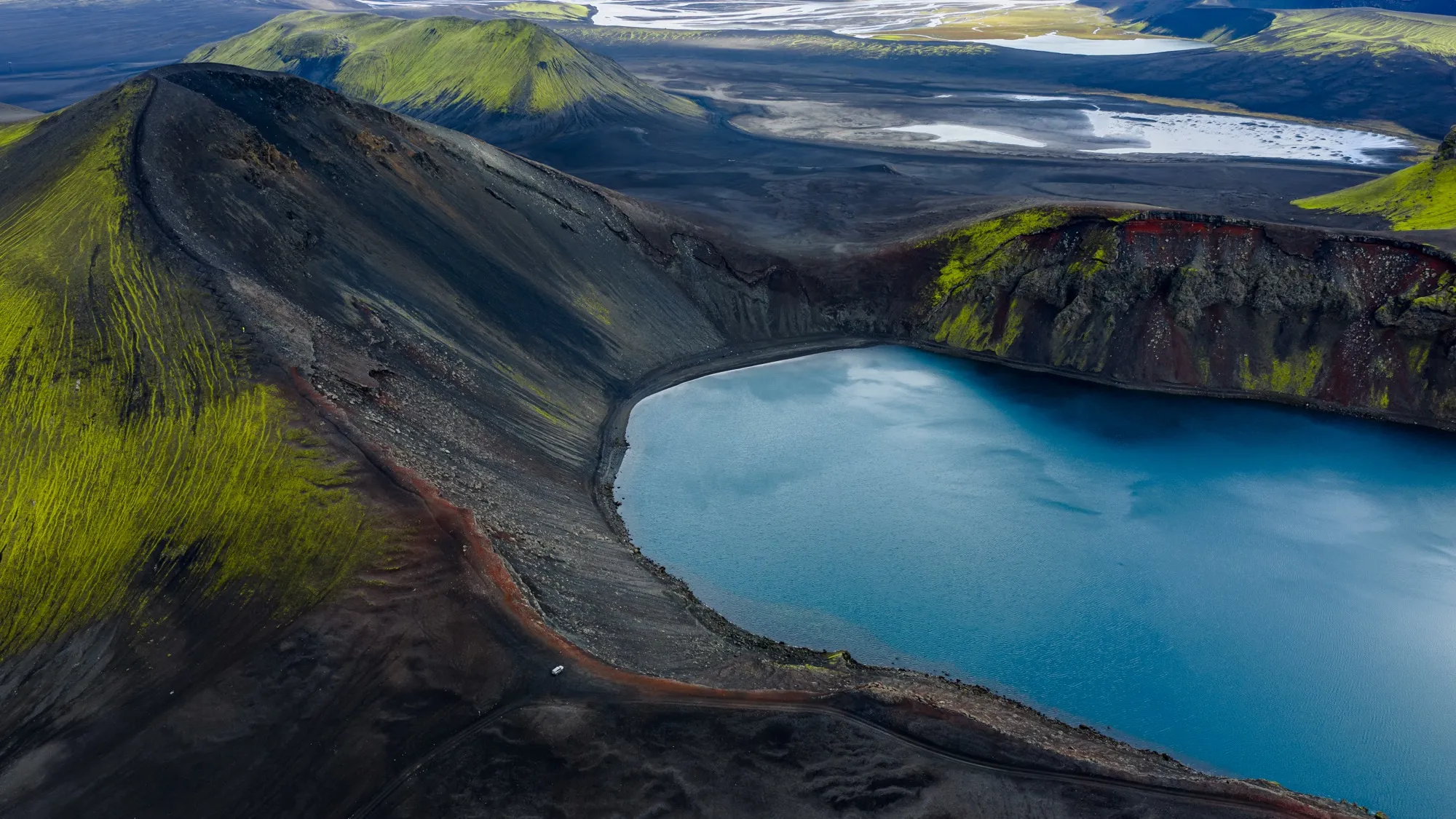 Aerial photograph — Iceland — Earthly