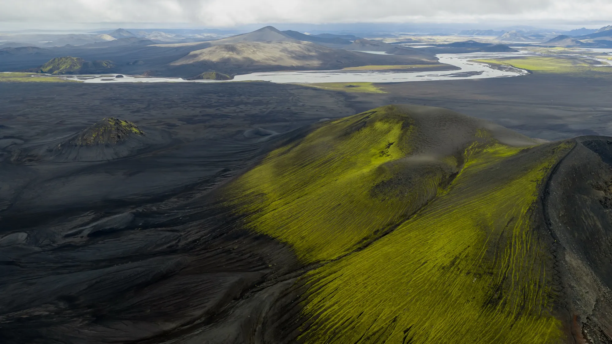 Aerial photograph — Iceland — Earthly
