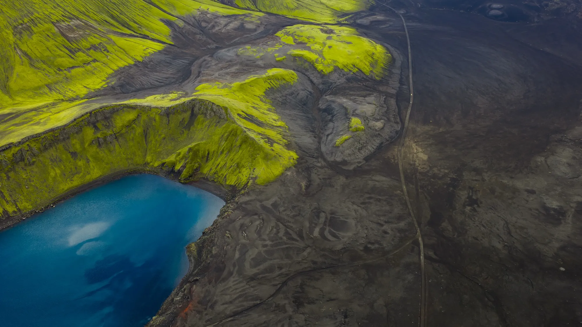Aerial photograph — Iceland — Earthly