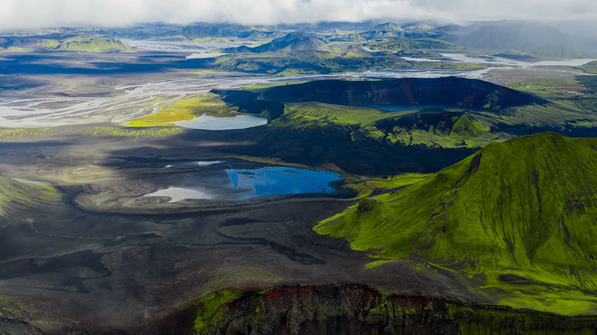Aerial photograph — Iceland — Earthly