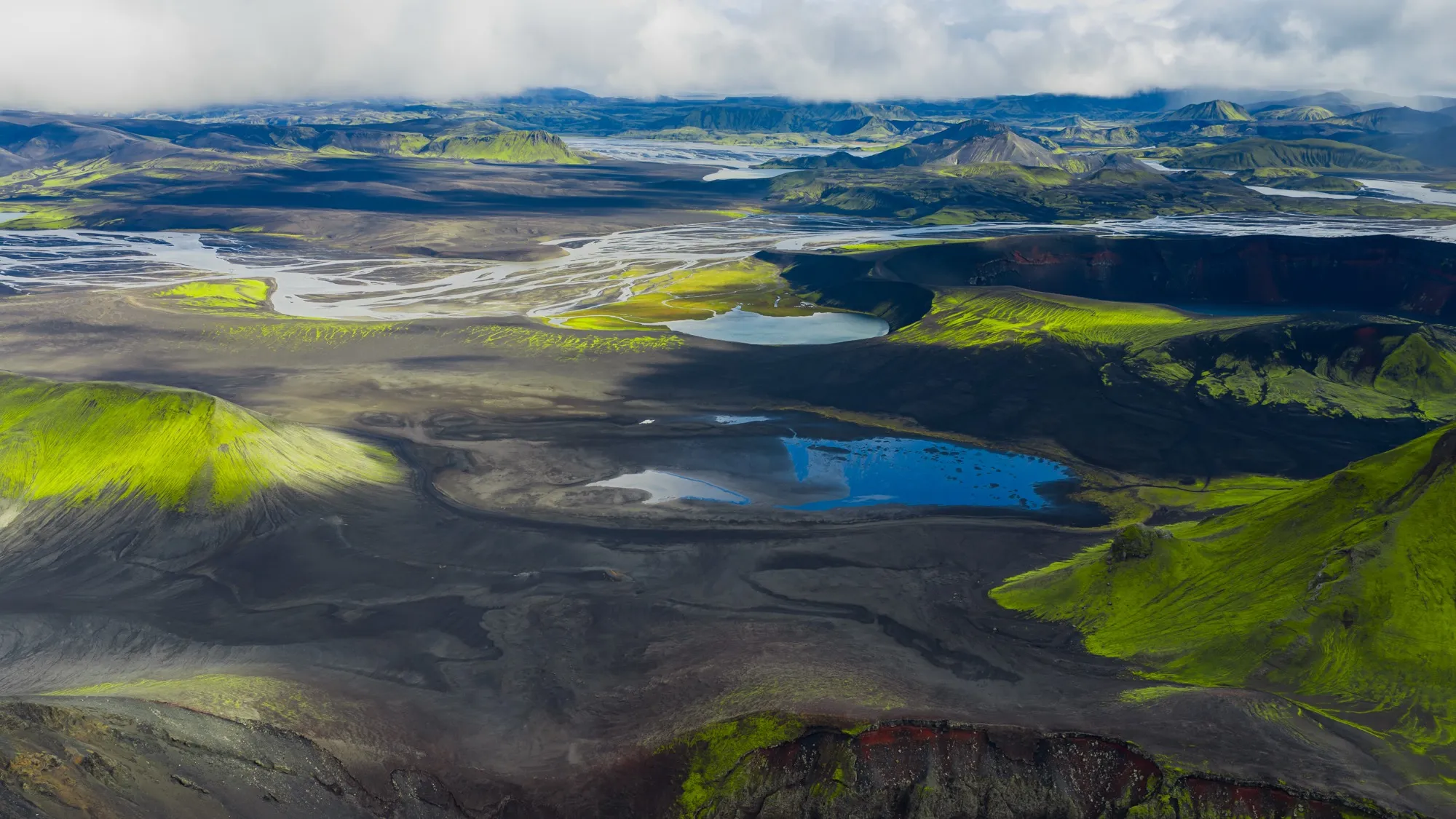 Aerial photograph — Iceland — Earthly