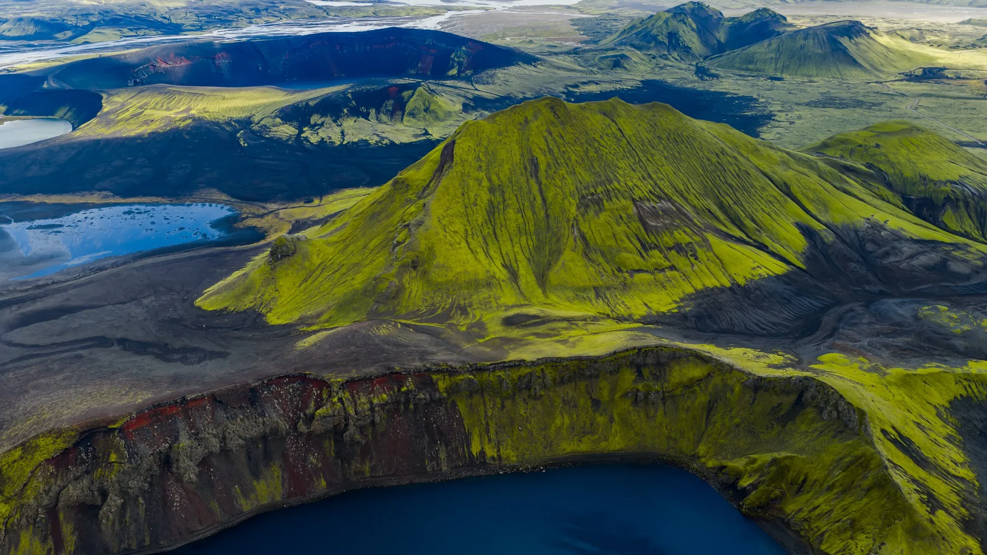 Aerial photograph — Iceland — Earthly
