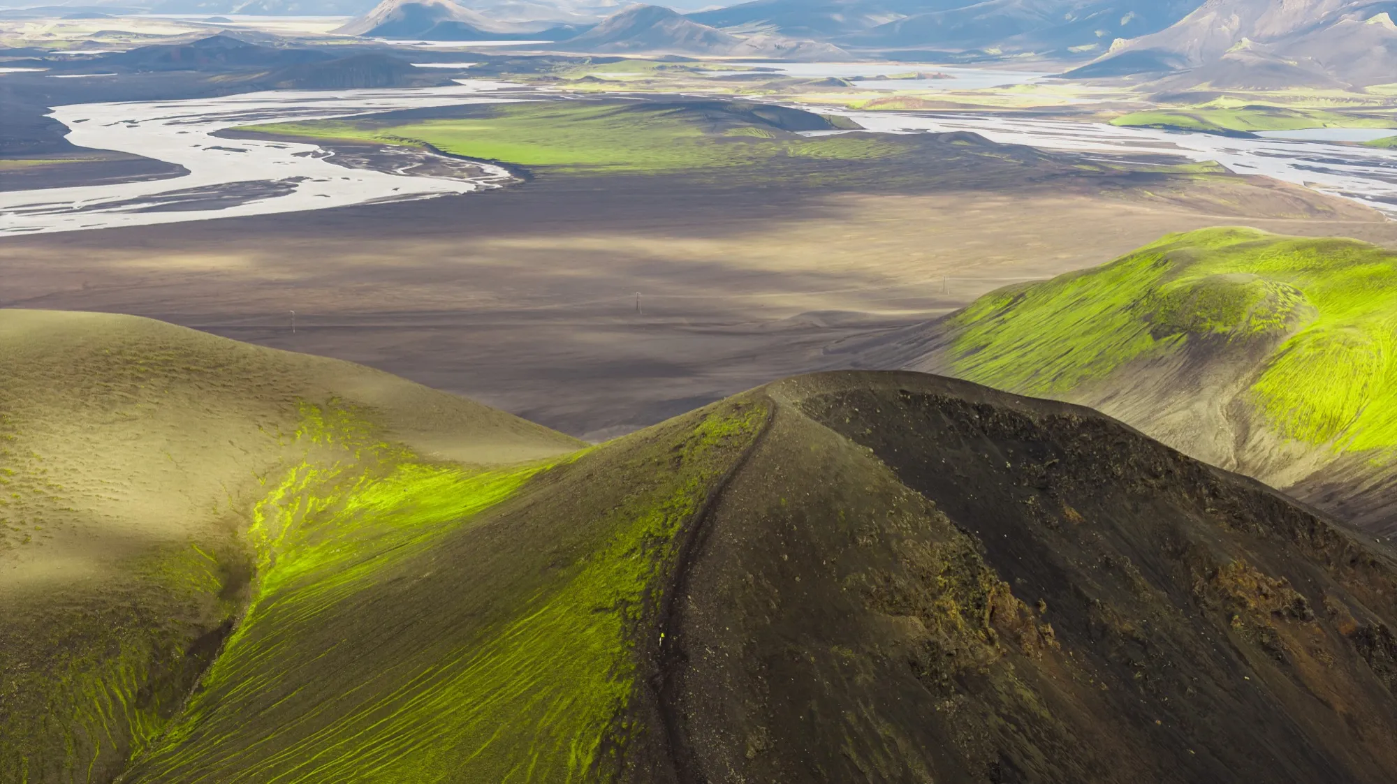 Aerial photograph — Iceland — Earthly