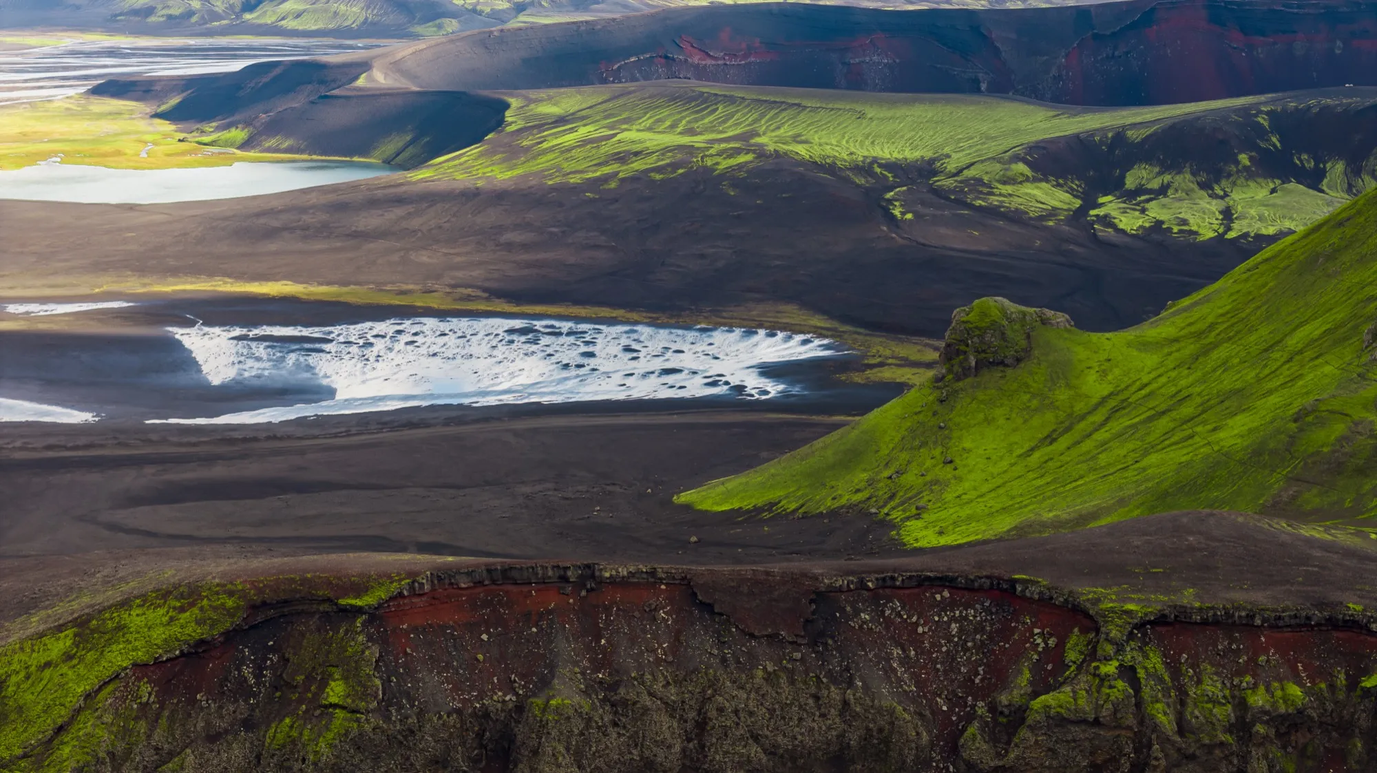 Aerial photograph — Iceland — Earthly