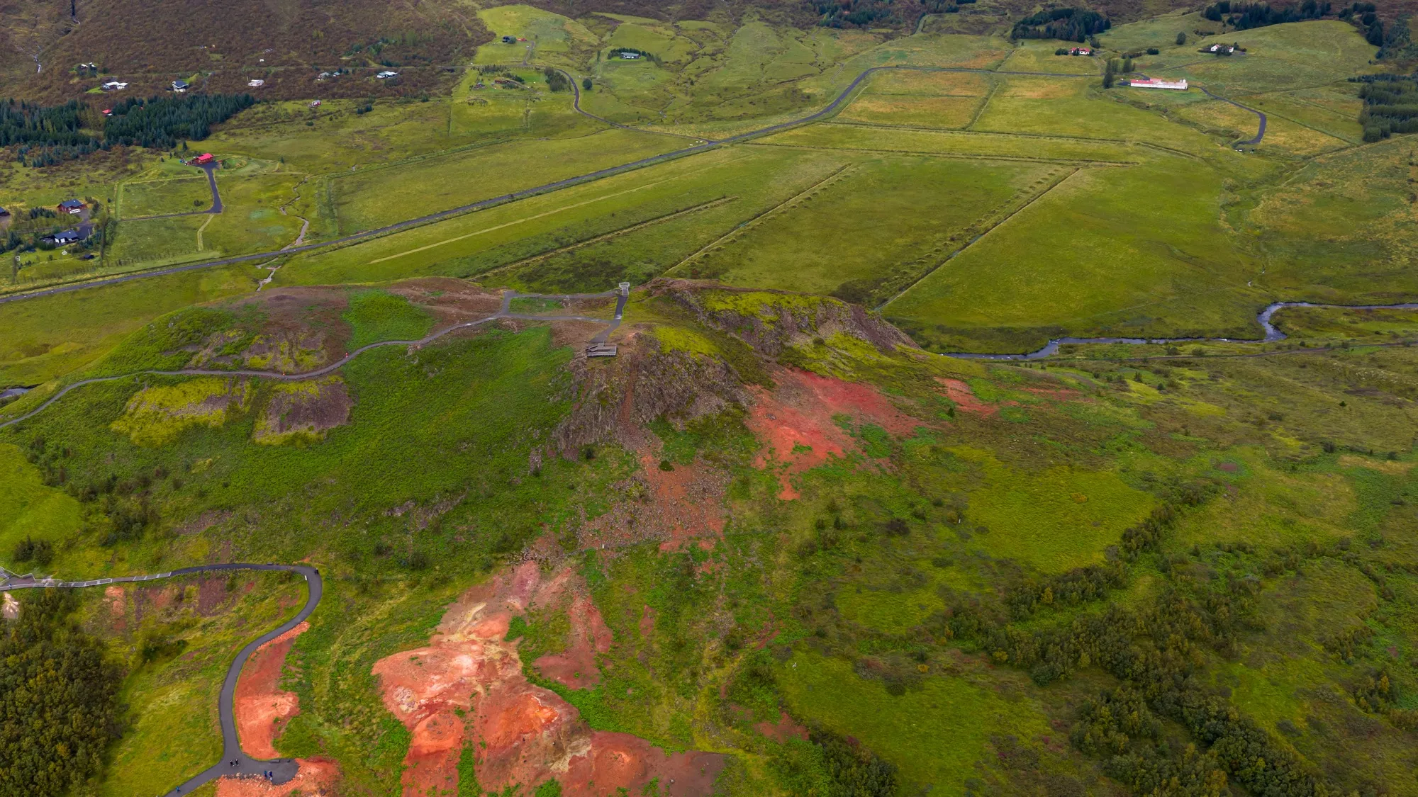Aerial photograph — Iceland — Earthly