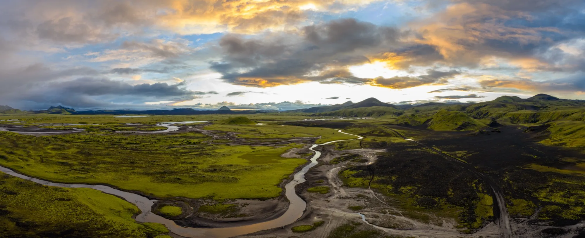 Aerial photograph — Iceland — Earthly
