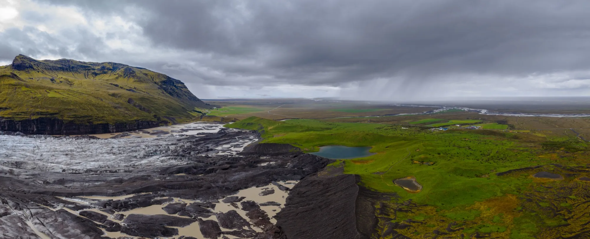 Aerial photograph — Iceland — Earthly