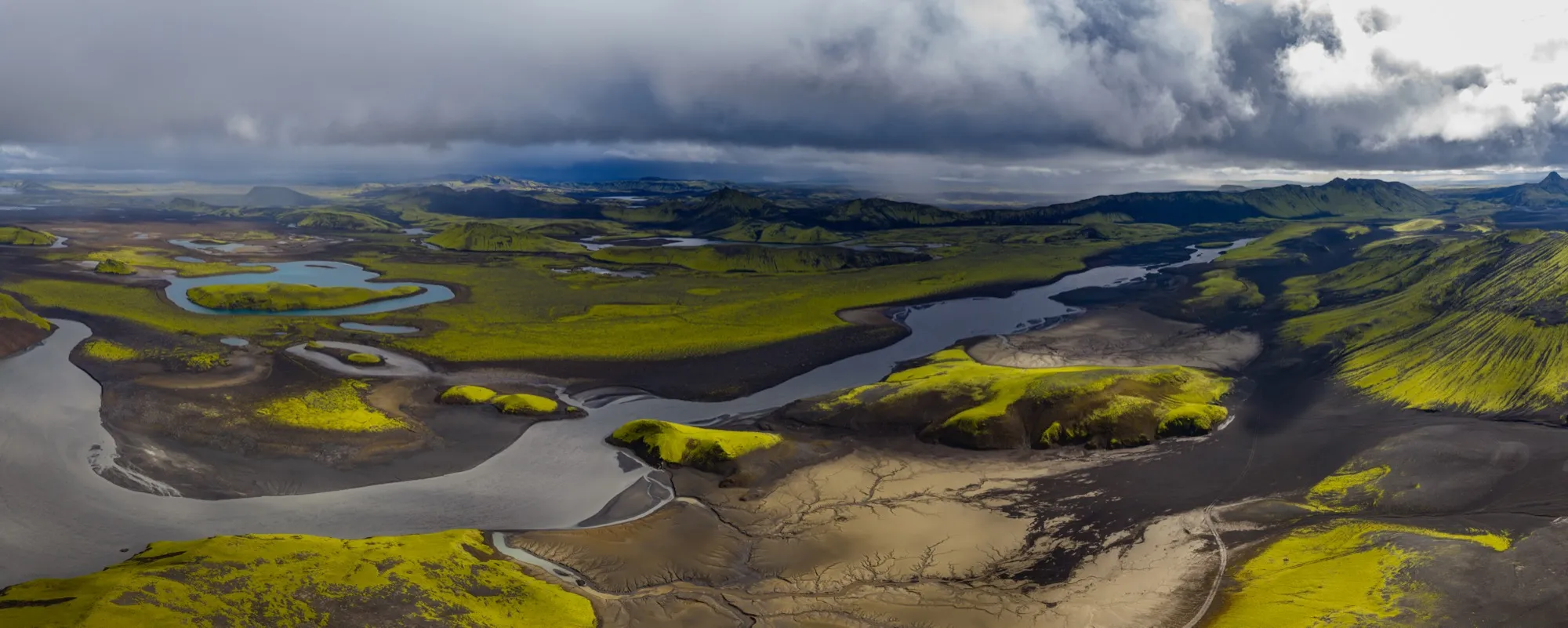 Aerial photograph — Iceland — Earthly